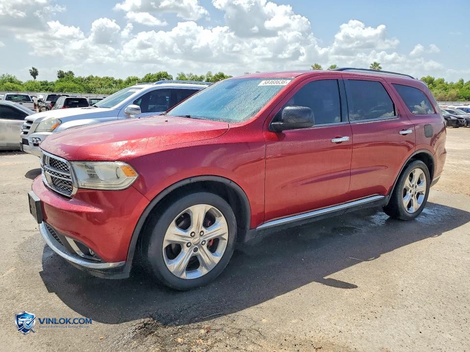 2014 DODGE DURANGO SXT – Lot 58468636 auction photo
