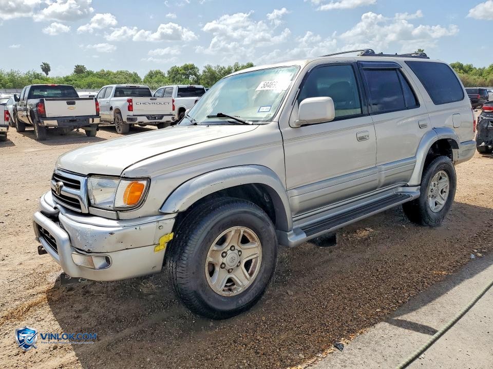 1999 TOYOTA 4RUNNER LIMITED – Lot 58469686 auction photo