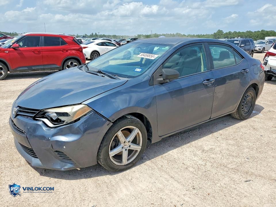 2016 TOYOTA COROLLA LE – Lot 58469856 auction photo