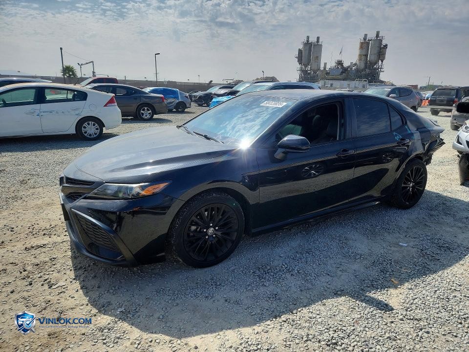2021 TOYOTA CAMRY SE NIGHTSHADE – Lot 58469936 auction photo
