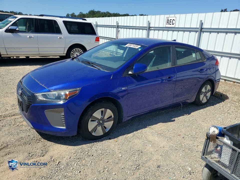 2019 HYUNDAI IONIQ BLUE – Lot 58471026 auction photo