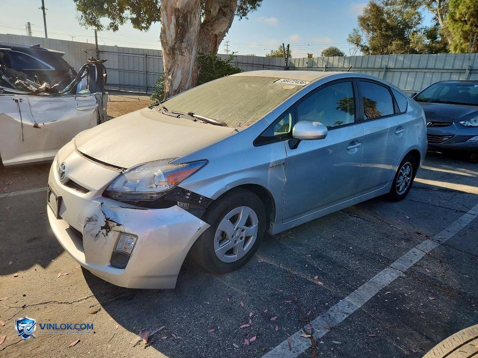 2010 TOYOTA PRIUS III – Lot 58472436 auction photo