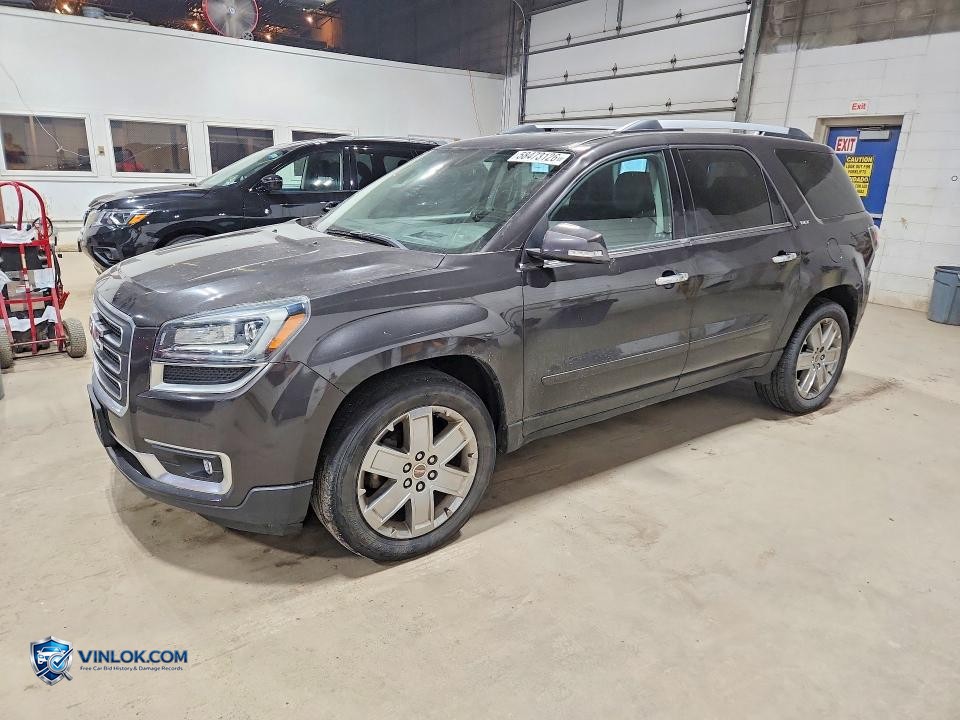 2017 GMC ACADIA LIMITED SLT-2 – Lot 58473126 auction photo