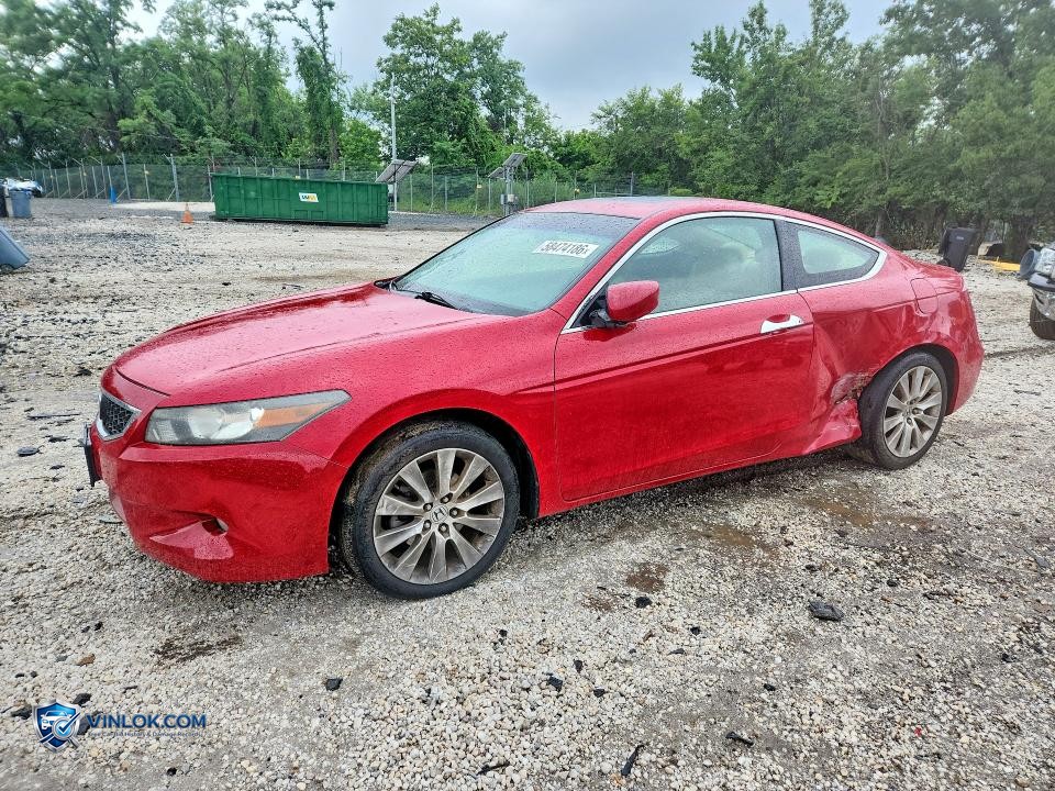 2008 HONDA ACCORD EXL – Lot 58474186 auction photo