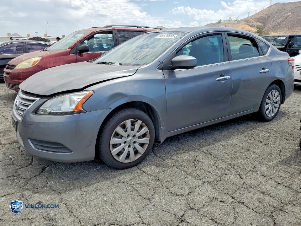 2015 NISSAN SENTRA S – Lot 58475856 auction photo