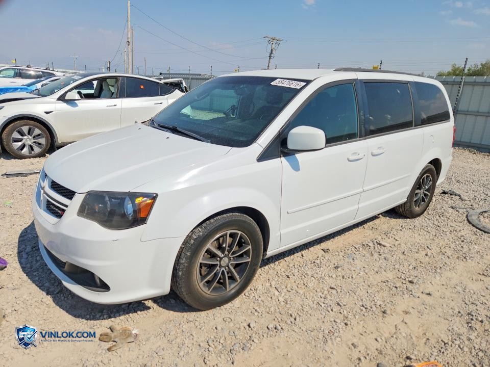 2017 DODGE GRAND CARAVAN GT – Lot 58476616 auction photo
