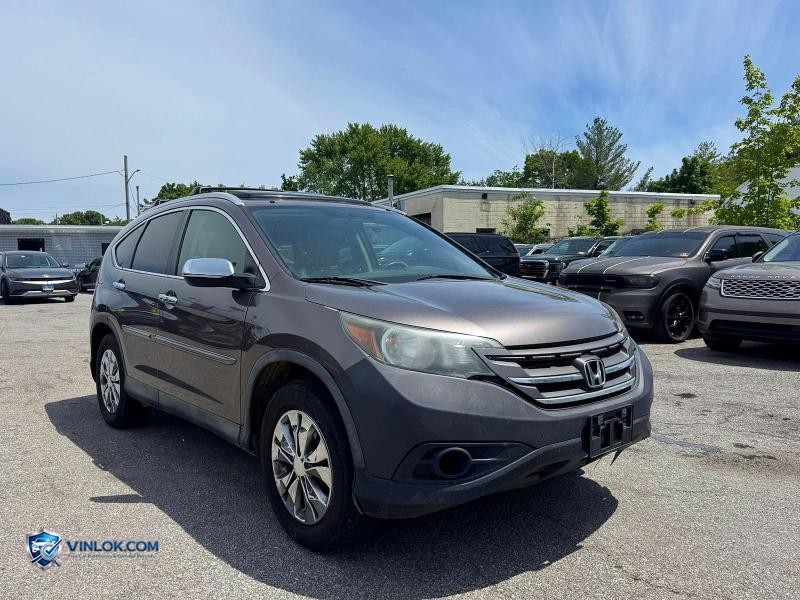 2014 HONDA CR-V EXL GRAY – Lot 58478386 auction photo