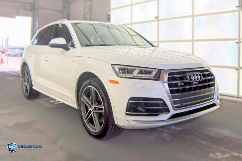 2018 AUDI SQ5 PRESTIGE WHITE – Lot 58478766 auction photo