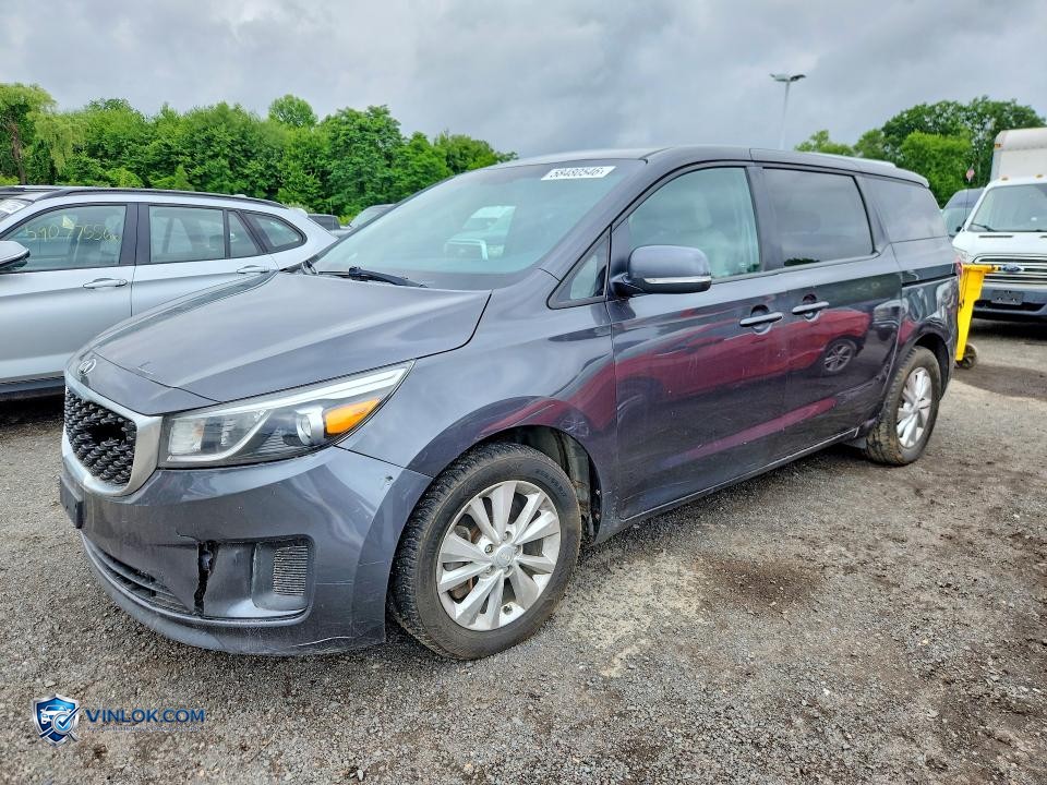2018 KIA SEDONA LX – Lot 58480546 auction photo