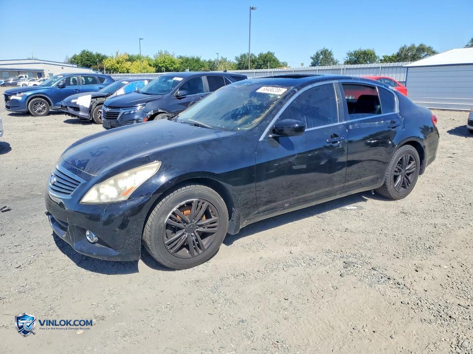 2013 INFINITI G37 SEDAN X – Lot 58488206 auction photo