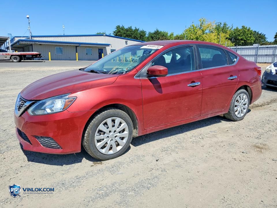 2017 NISSAN SENTRA SV – Lot 58488736 auction photo