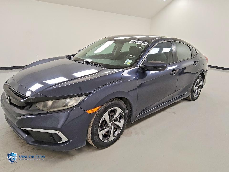 2019 HONDA CIVIC LX – Lot 58498956 auction photo