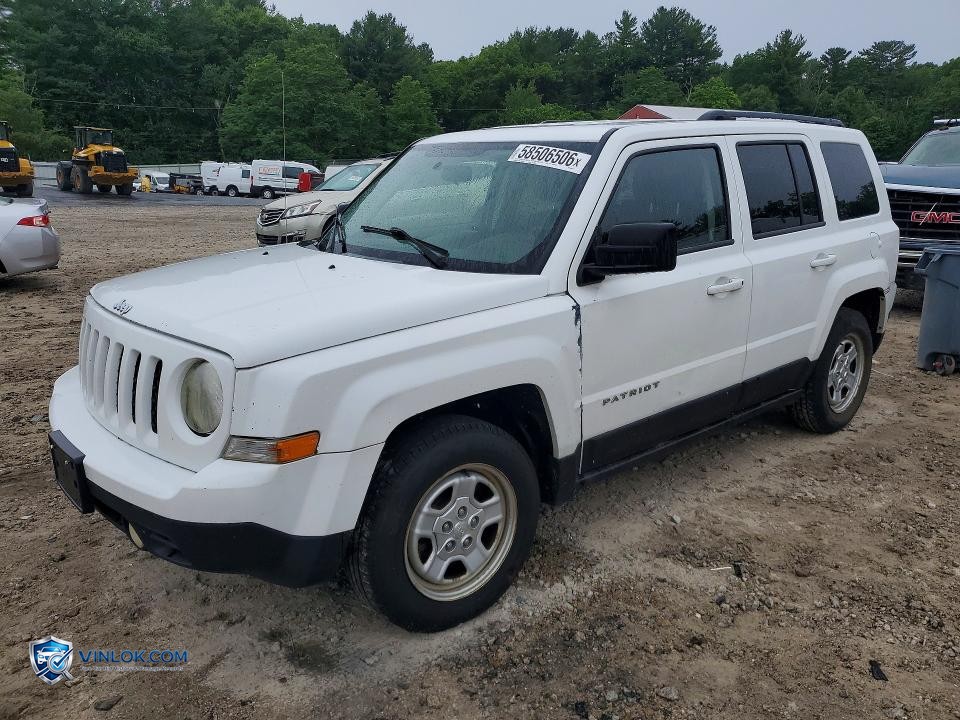 2014 JEEP PATRIOT SPORT – Lot 58506506 auction photo