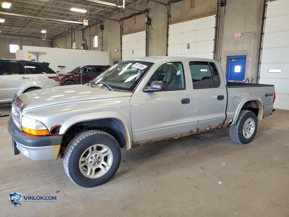 2004 DODGE DAKOTA QUAD SPORT – Lot 58510066 auction photo