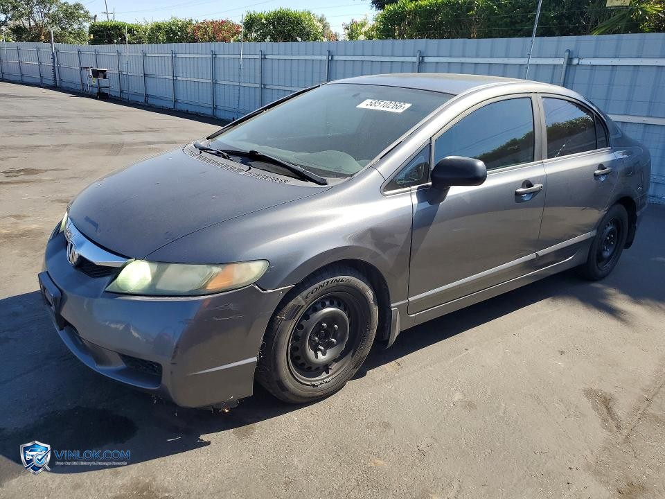 2010 HONDA CIVIC VP – Lot 58510266 auction photo
