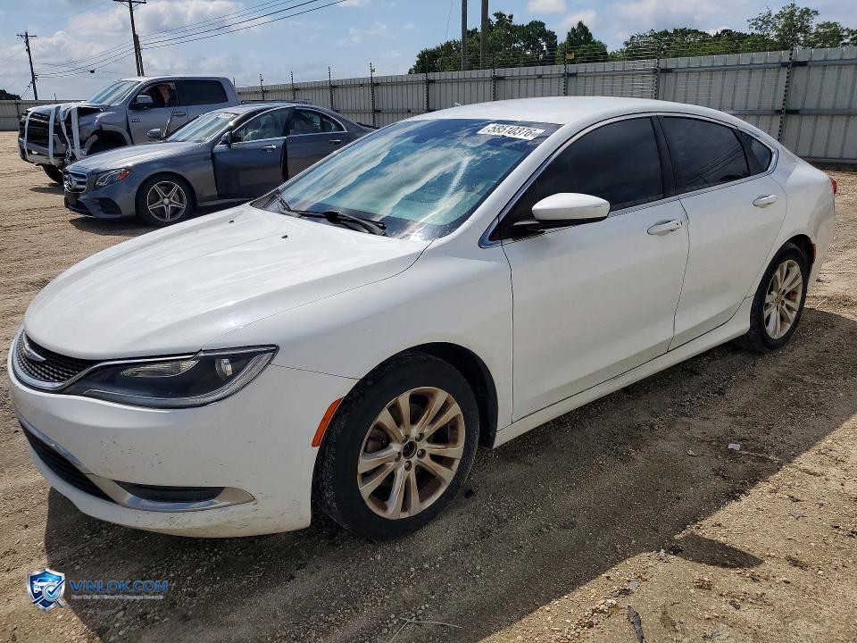 2015 CHRYSLER 200 LIMITED – Lot 58510376 auction photo