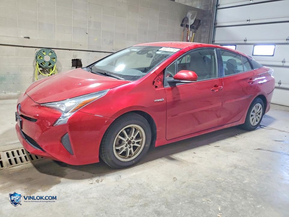 2017 TOYOTA PRIUS – Lot 58511016 auction photo