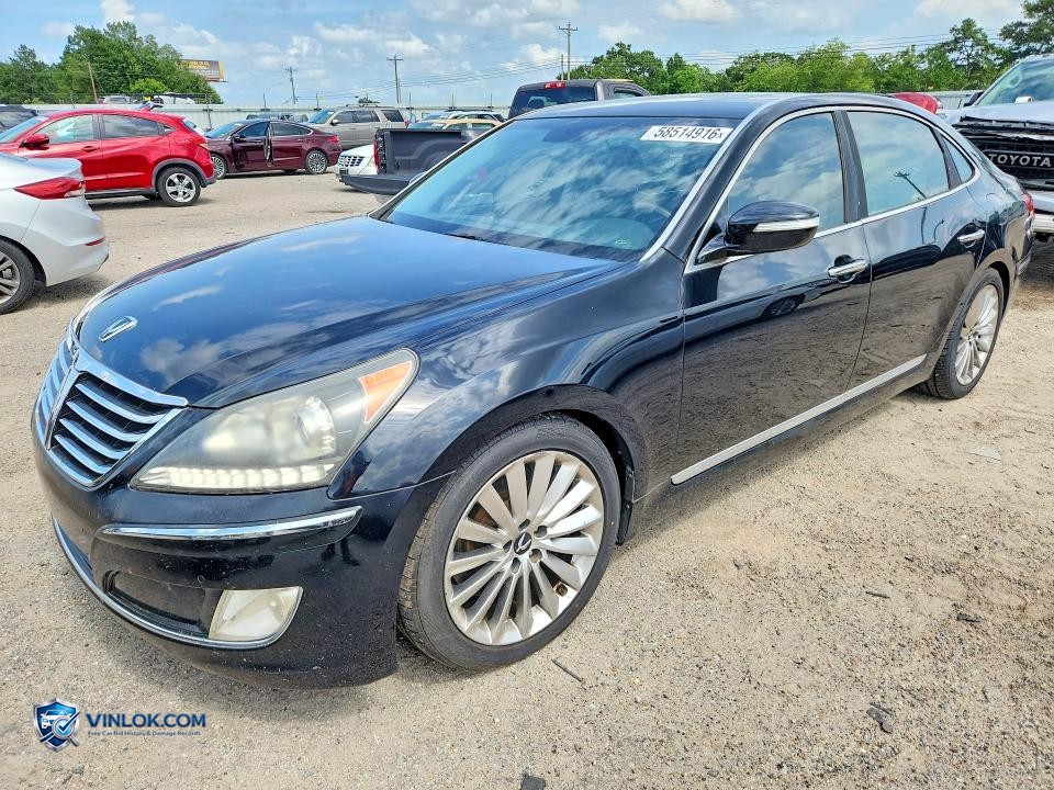 2012 HYUNDAI EQUUS SIGNATURE – Lot 58514916 auction photo