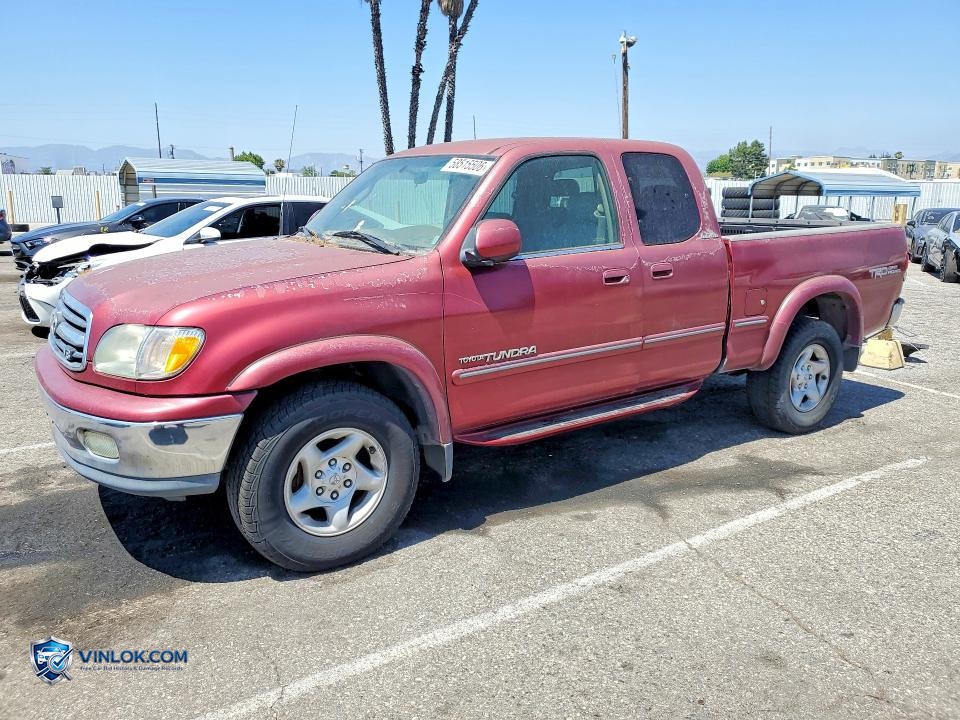 2002 TOYOTA TUNDRA ACCESS CAB LIMITED – Lot 58515506 auction photo