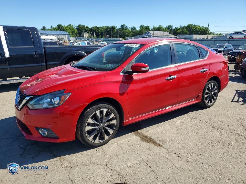 2016 NISSAN SENTRA SR – Lot 58523726 auction photo