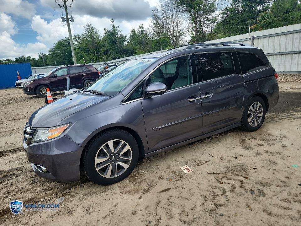 2015 HONDA ODYSSEY TOURING – Lot 58528206 auction photo