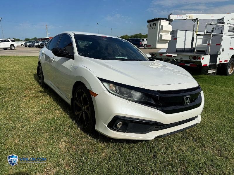 2019 HONDA CIVIC SPORT – Lot 58550836 auction photo