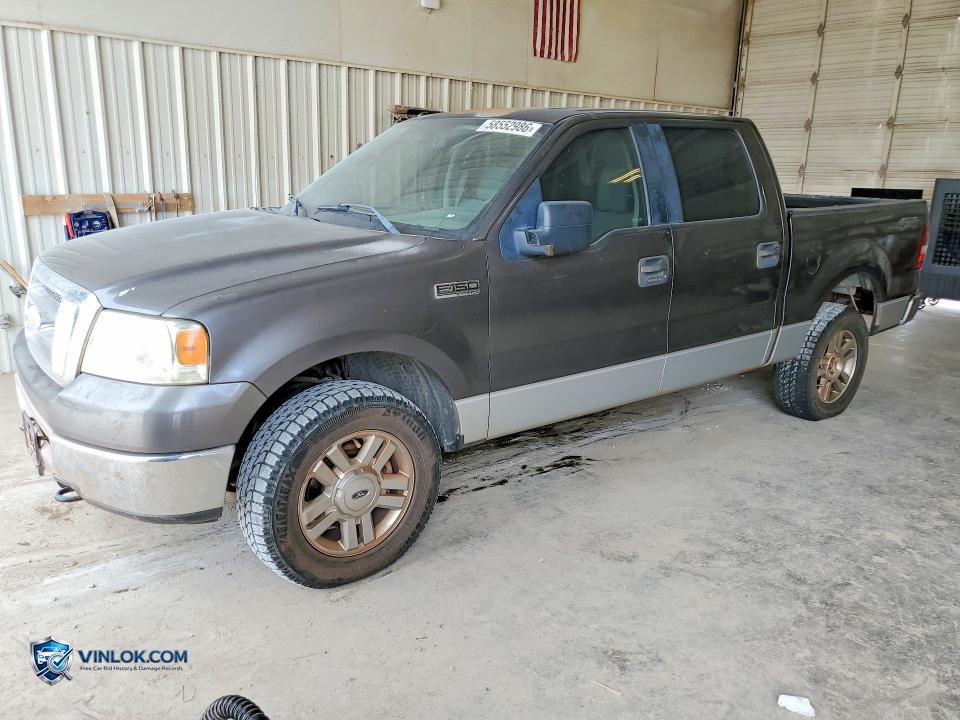 2008 FORD F150 SUPERCREW – Lot 58552986 auction photo