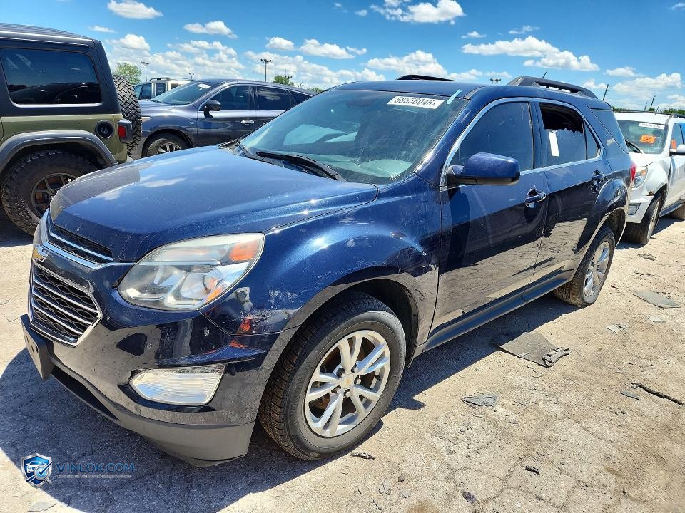 2017 CHEVROLET EQUINOX LT – Lot 58558046 auction photo