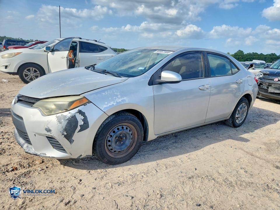 2015 TOYOTA COROLLA L – Lot 58567986 auction photo