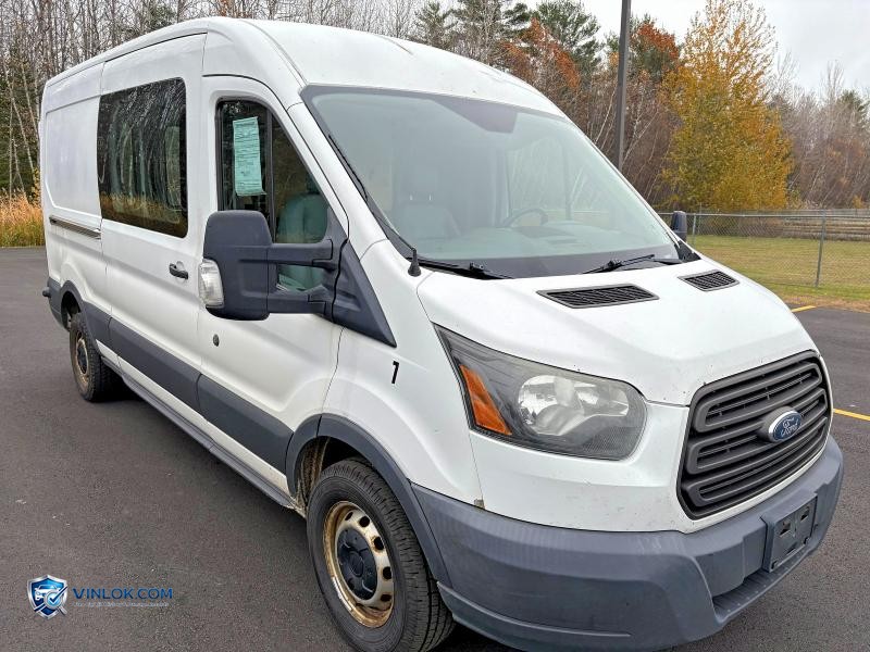 2015 FORD TRANSIT T-250 WHITE – Lot 58570426 auction photo