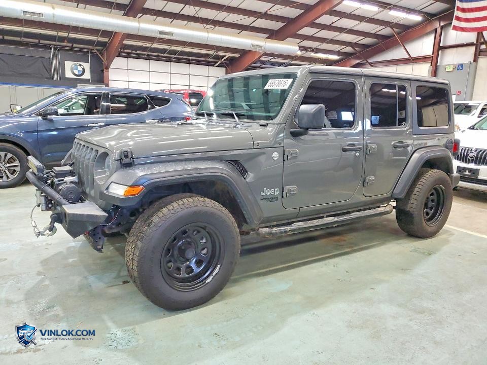 2020 JEEP WRANGLER UNLIMITED SPORT – Lot 58578616 auction photo