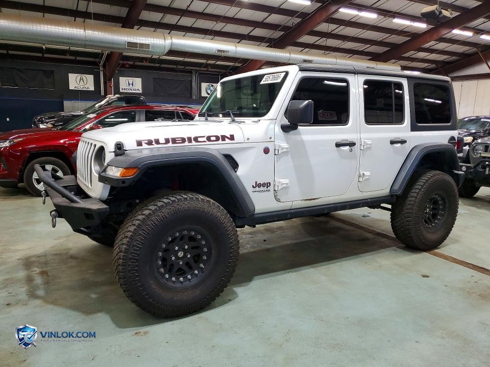 2020 JEEP WRANGLER UNLIMITED RUBICON – Lot 58578686 auction photo