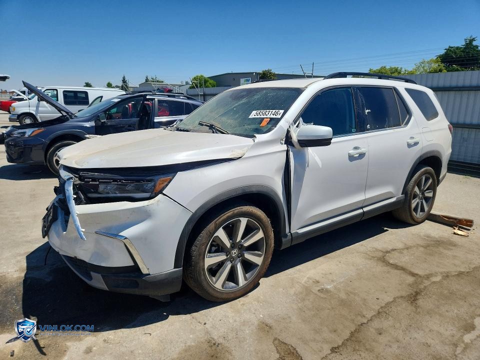 2025 HONDA PILOT TOURING – Lot 58583146 auction photo