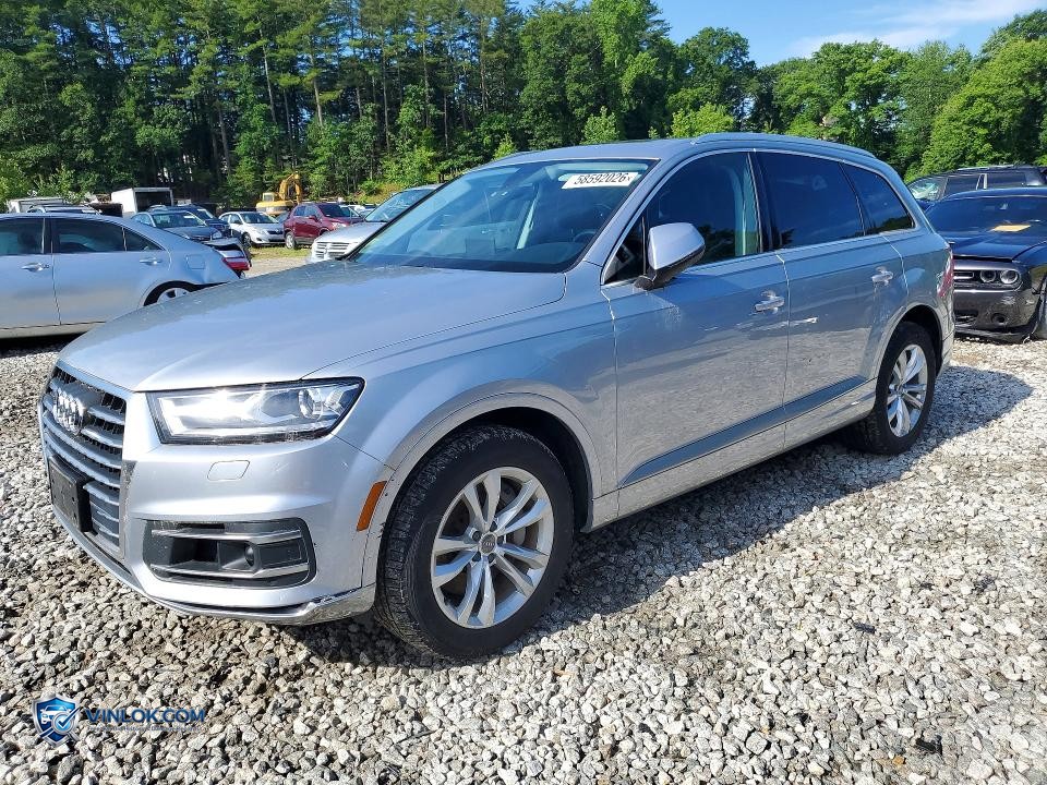 2018 AUDI Q7 PREMIUM PLUS – Lot 58592026 auction photo