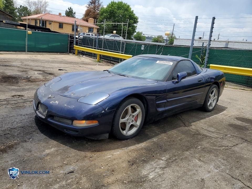 2001 CHEVROLET CORVETTE – Lot 58594586 auction photo