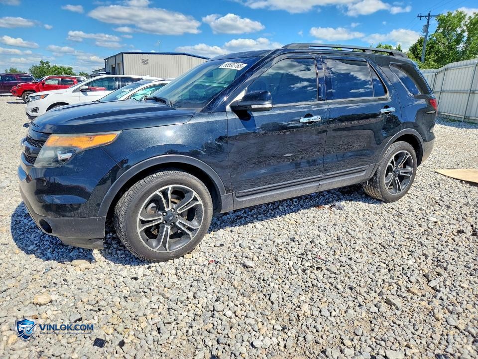 2014 FORD EXPLORER SPORT – Lot 58596786 auction photo