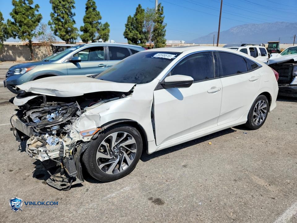 2017 HONDA CIVIC EX – Lot 58598616 auction photo