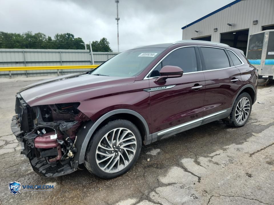 2020 LINCOLN NAUTILUS RESERVE – Lot 58599266 auction photo