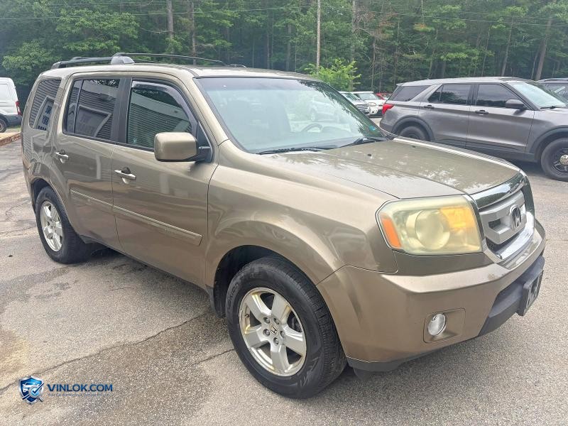 2011 HONDA PILOT EXL – Lot 58615986 auction photo