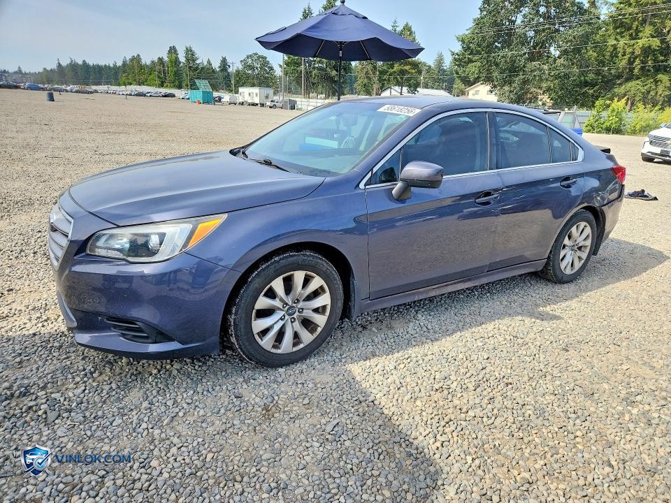2017 SUBARU LEGACY 2.5I PREMIUM – Lot 58618256 auction photo