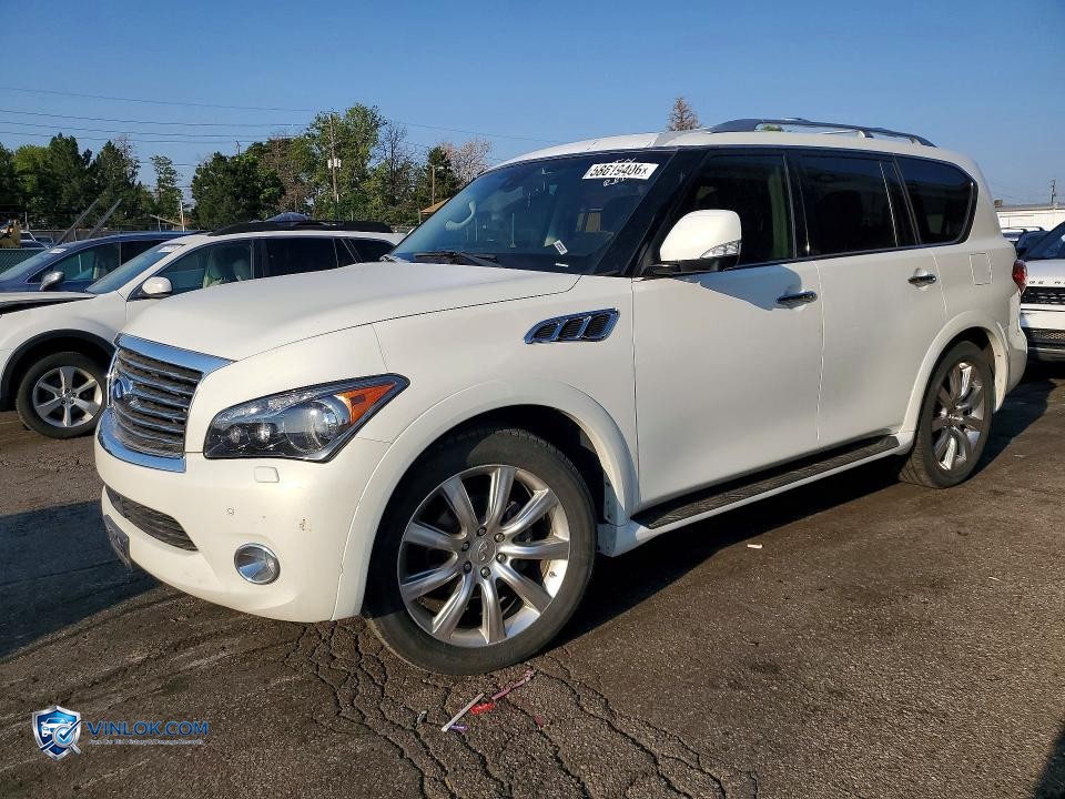 2012 INFINITI QX56 BASE – Lot 58619406 auction photo