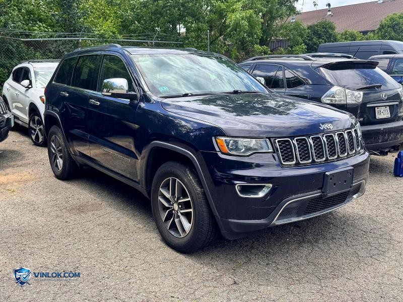 2018 JEEP GRAND CHEROKEE LIMITED BLUE – Lot 58623036 auction photo