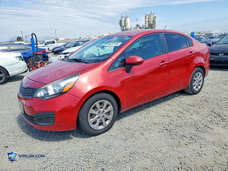 2015 KIA RIO LX – Lot 58632146 auction photo