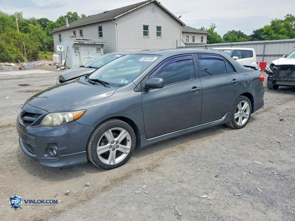 2013 TOYOTA COROLLA S – Lot 58645196 auction photo
