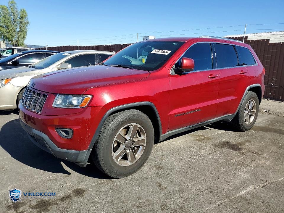 2014 JEEP GRAND CHEROKEE LAREDO – Lot 58647566 auction photo