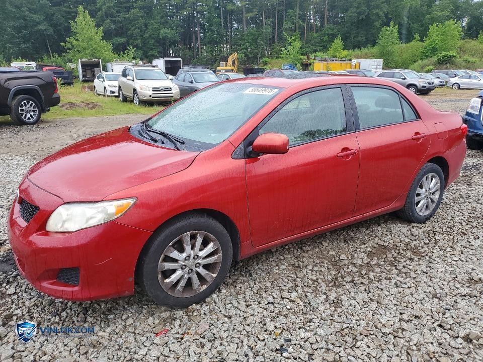 2009 TOYOTA COROLLA XLE – Lot 58649976 auction photo
