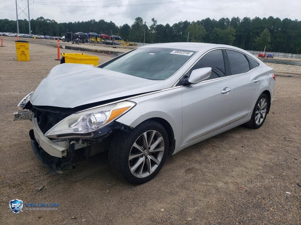 2016 HYUNDAI AZERA BASE – Lot 58652316 auction photo