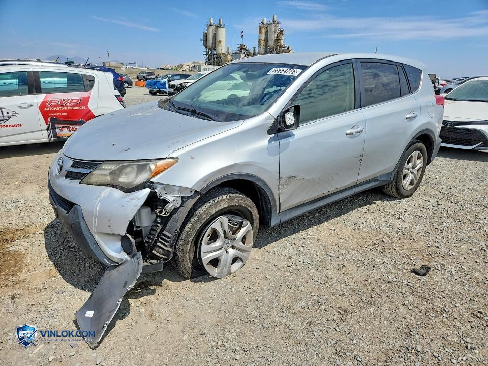 2015 TOYOTA RAV4 LE – Lot 58654226 auction photo