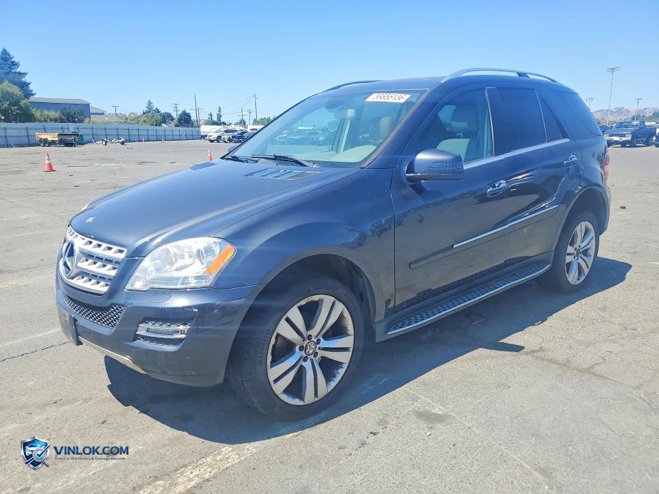 2011 MERCEDES-BENZ ML 350 4MATIC – Lot 58655136 auction photo