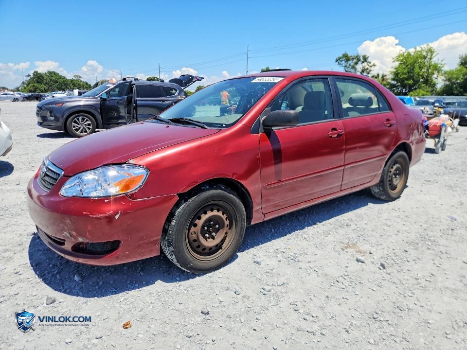 2005 TOYOTA COROLLA LE – Lot 58655236 auction photo